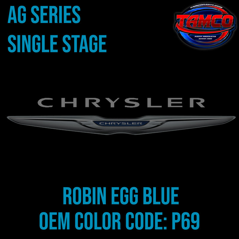 Chrysler Robin's Egg Blue | P69 | 2012-2020 | OEM AG Series Single Stage
