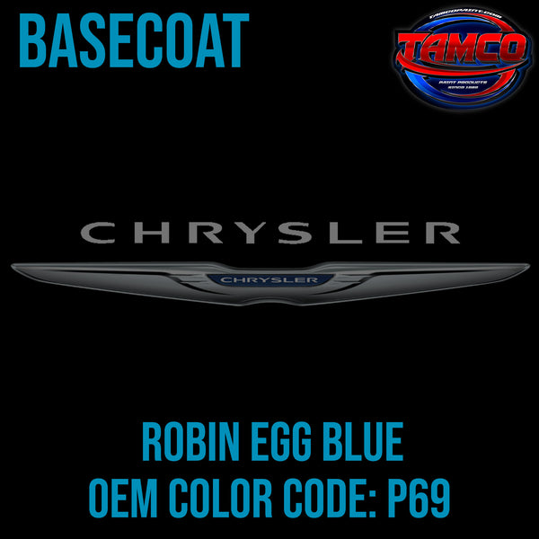 Chrysler Robin's Egg Blue | P69 | 2012-2020 | OEM Basecoat