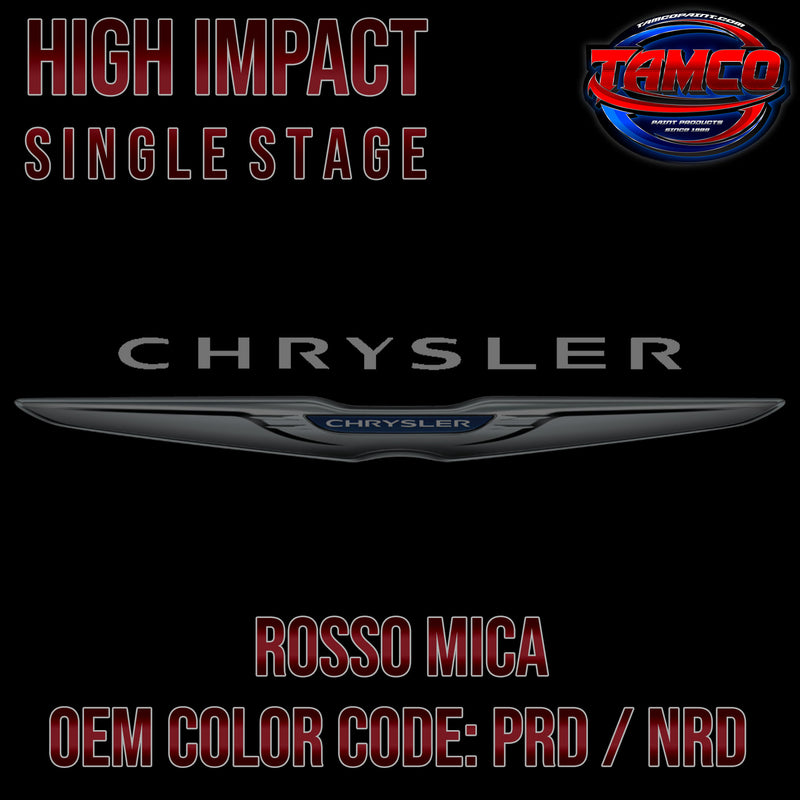 Chrysler Rosso Mica | PRD / NRD | 2016-2022 | OEM High Impact Series Single Stage