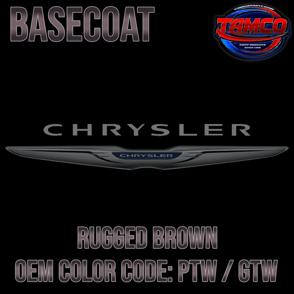 Chrysler Rugged Brown | PTW / GTW | 2009-2020 | OEM Basecoat