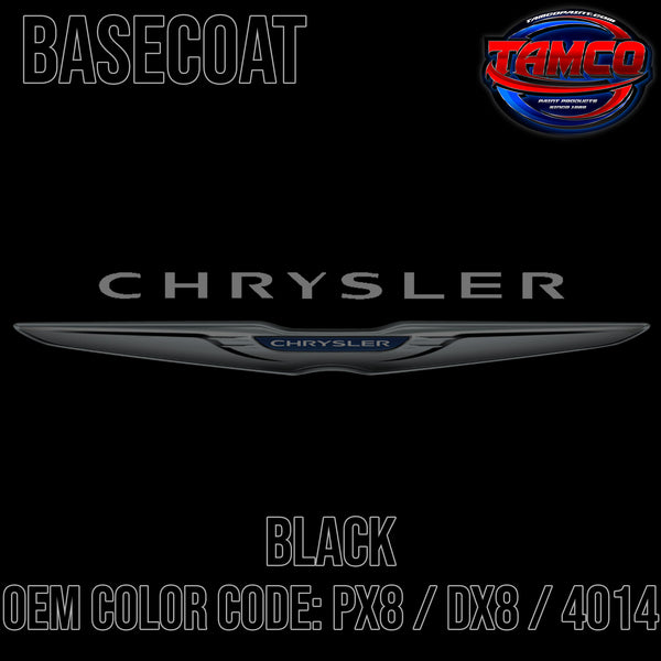 Chrysler Black | PX8 / DX8 / 4014 | 1987-2022 | OEM Basecoat