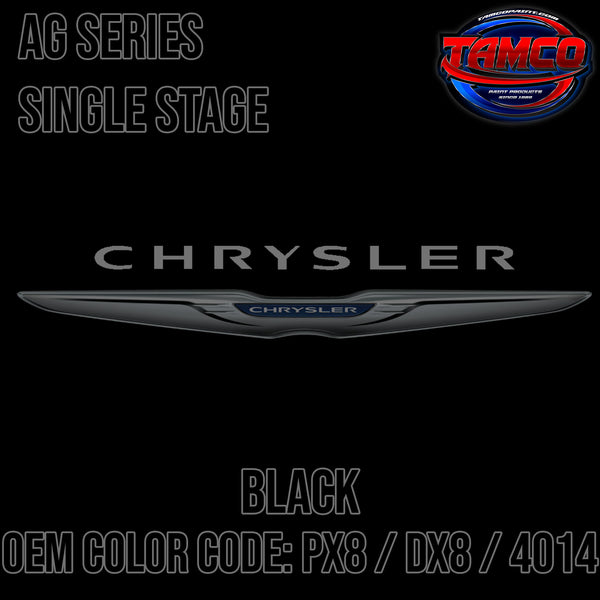 Chrysler Black | PX8 / DX8 / 4014 | 1987-2022 | OEM AG Series Single Stage