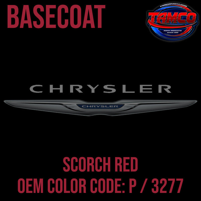 Chrysler Scorch Red | P / 3277 | 1966-1968 | OEM Basecoat