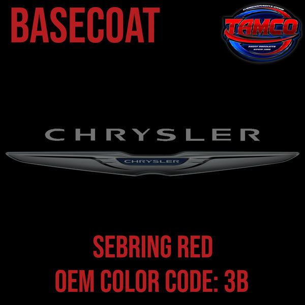 Chrysler Sebring Red | 3B | 1983-1990 | OEM Basecoat