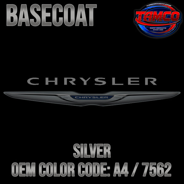 Chrysler Silver | A4 / 7562 | 1969-1970 | OEM Basecoat