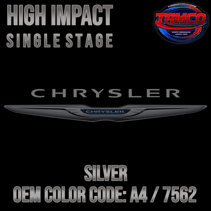Chrysler Silver | A4 / 7562 | 1969-1970 | OEM High Impact Single Stage