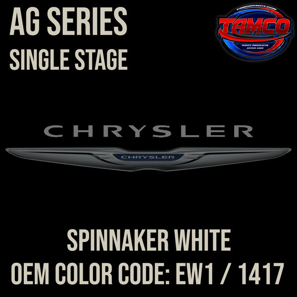 Chrysler Spinnaker White | EW1 / 1417 | 1969-1980 | OEM AG Series Single Stage
