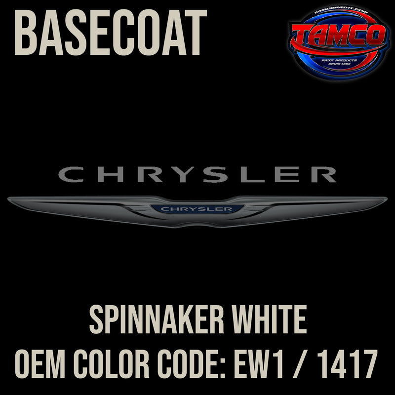 Chrysler Spinnaker White | EW1 / 1417 | 1969-1980 | OEM Basecoat