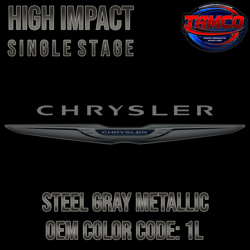 Chrysler Steel Gray Metallic | 1L | 1981 | OEM High Impact Single Stage