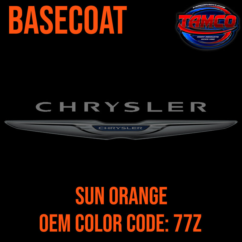 Chrysler Sun Orange | 77Z | 1977-1978 | OEM Basecoat