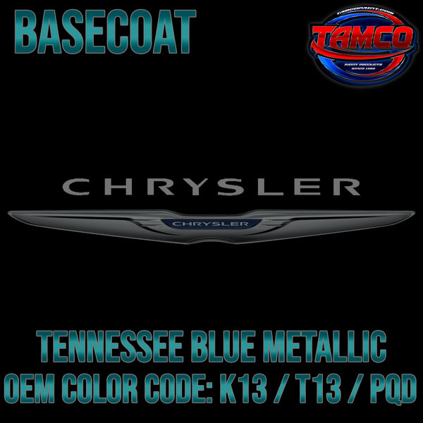 Chrysler Tennessee Blue Metallic | K13 / T13 / PQD | 1990-1994 | OEM Basecoat