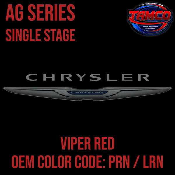 Chrysler Viper Red | PRN / LRN | 1992-2010 | OEM AG Series Single Stage