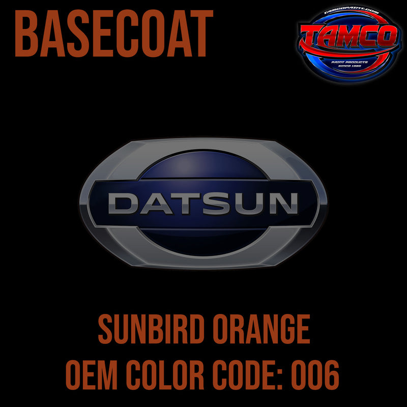 Datsun Sunbird Orange | 006 | 1972-1973 | OEM Basecoat