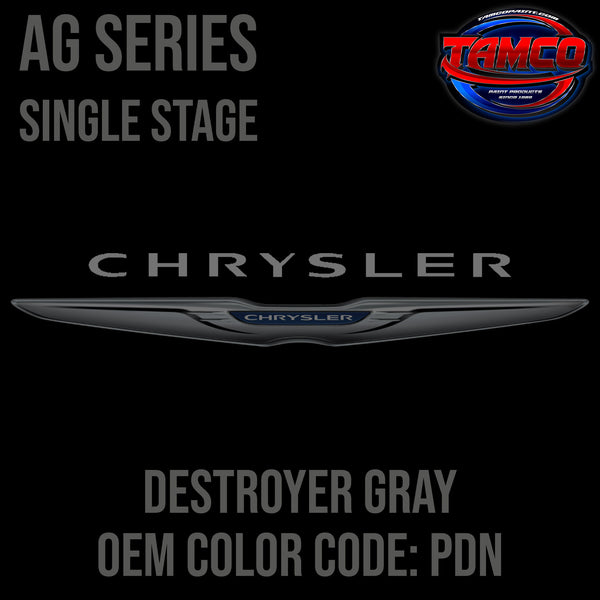 Chrysler Destroyer Gray | PDN | 2017-2022 |  OEM AG Series Single Stage