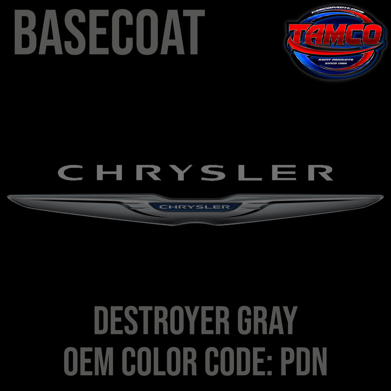 Chrysler Destroyer Gray | PDN | 2017-2022 | OEM Basecoat