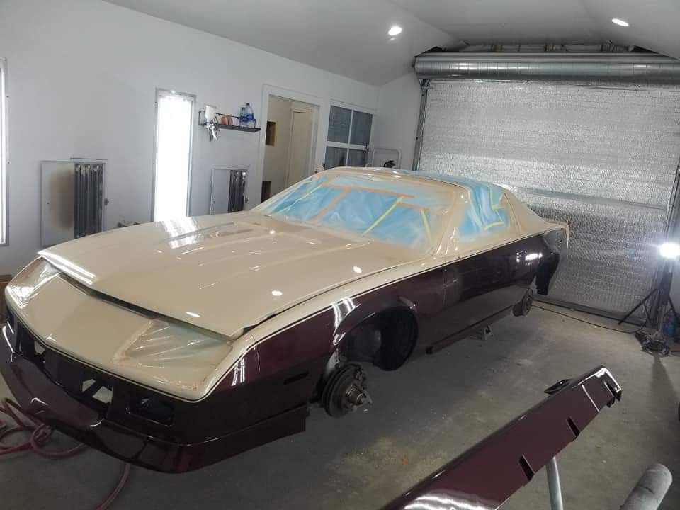 Pearl Car Paint Job
