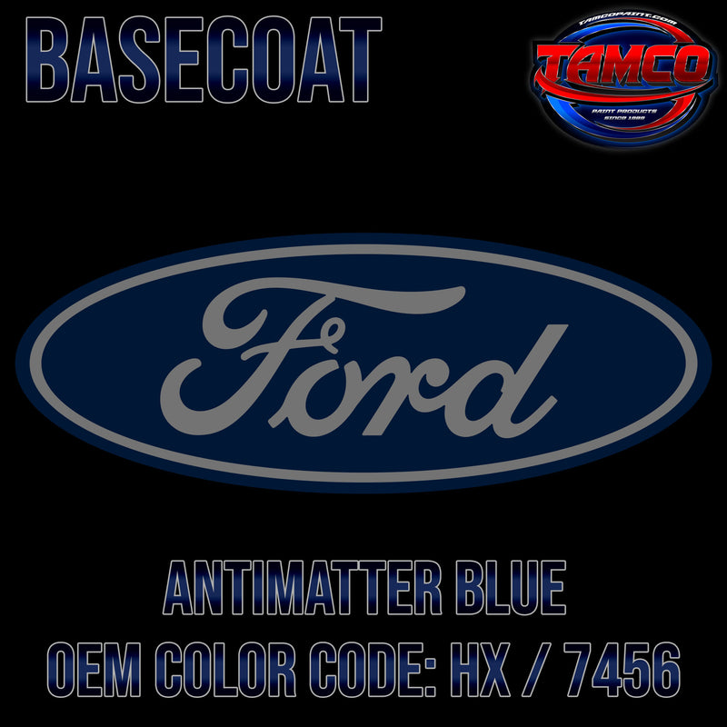 Ford Antimatter Blue | HX / 7456 | 2021-2022 | OEM Basecoat