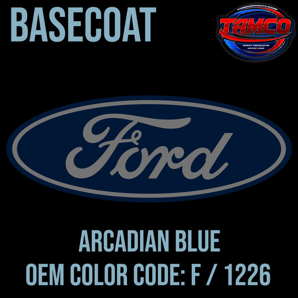 Ford Arcadian Blue | F / 1226 | 1960-1969 | OEM Basecoat