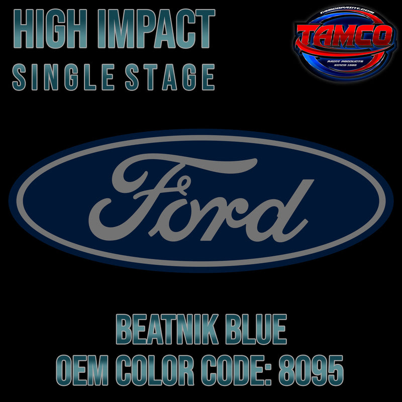Ford Beatnik Blue | 8095 | 1968-1969 | OEM High Impact Single Stage