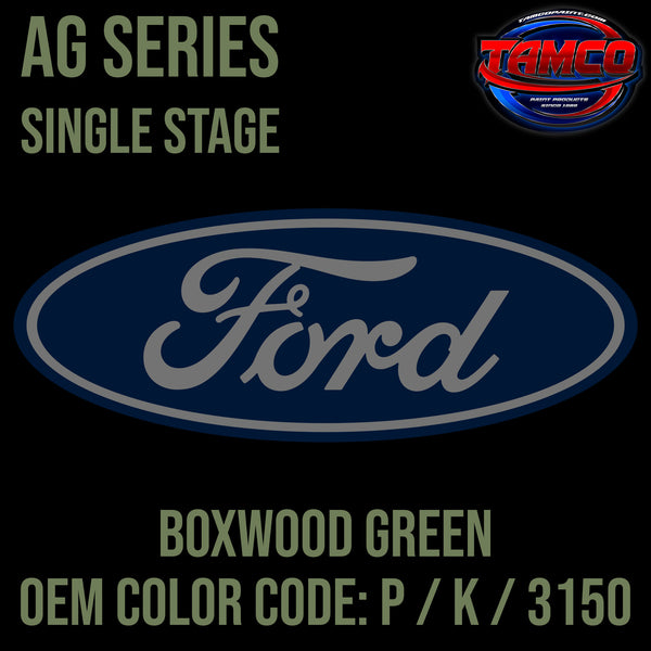 Ford Boxwood Green | P / K / 3150 | 1968-1974 | OEM AG Series Single Stage