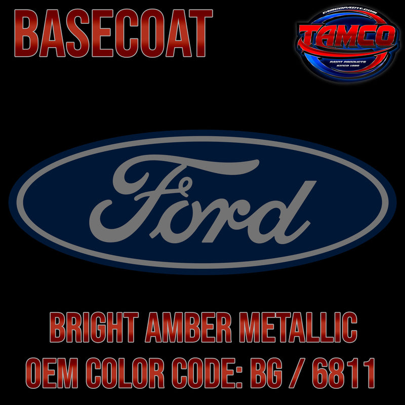 Ford Bright Amber Metallic | BG / 6811 | 1997-2000 | OEM Basecoat