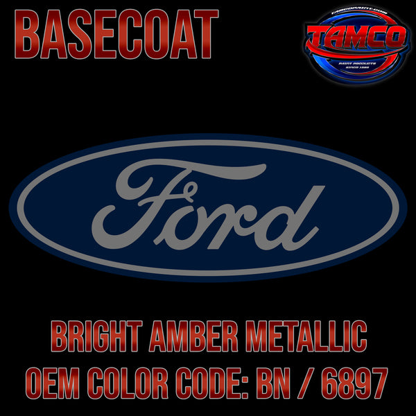 Ford Bright Amber Metallic | BN / 6897 | 1998-2001 | OEM Basecoat