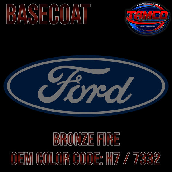 Ford Bronze Fire | H7 / 7332 | 2015-2021 | OEM Basecoat