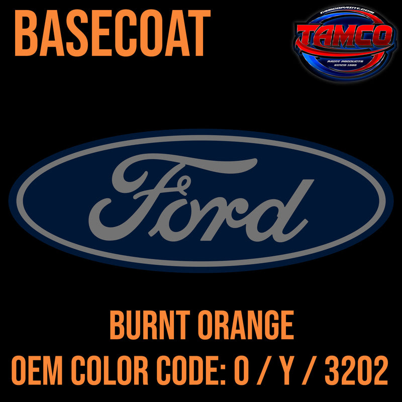 Ford Burnt Orange | O / Y / 3202 | 1969-1970 | OEM Basecoat
