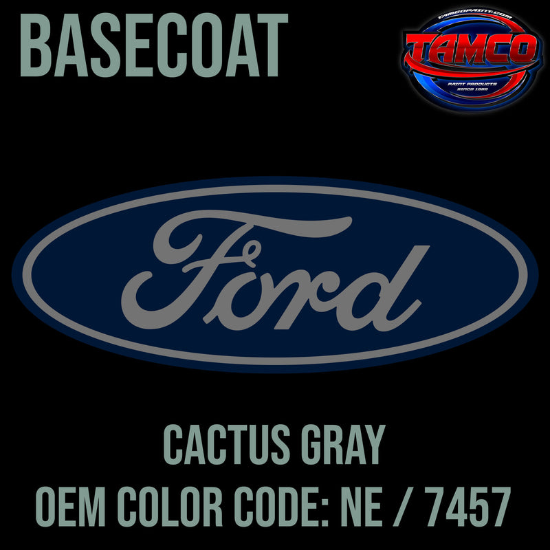Ford Cactus Gray | NE / 7457 | 2021-2022 | OEM Basecoat