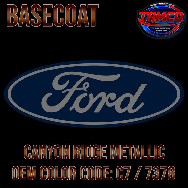 Ford Canyon Ridge Metallic | C7 / 7378 | 2017-2020 | OEM Basecoat