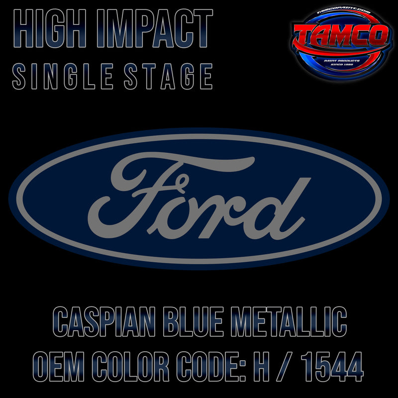 Ford Caspian Blue Metallic | H / 1544 | 1962-1965 | OEM High Impact Series Single Stage