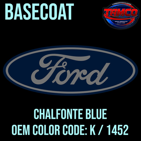 Ford Chalfonte Blue | K / 1452 | 1962-1963 | OEM Basecoat