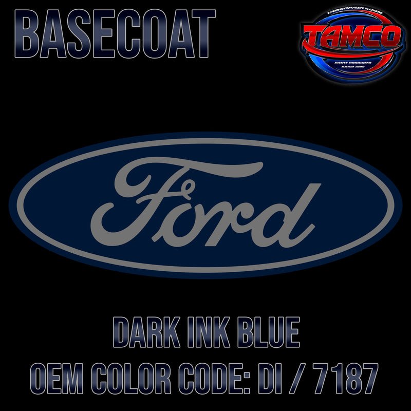 Ford Dark Ink Blue | DI / 7187 | 2008-2010 | OEM Basecoat
