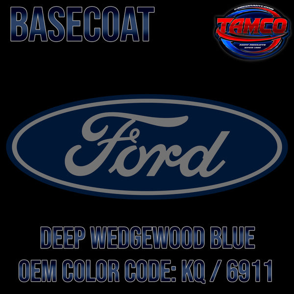 Ford Deep Wedgewood Blue | KQ / 6911 | 1999-2000 | OEM Basecoat
