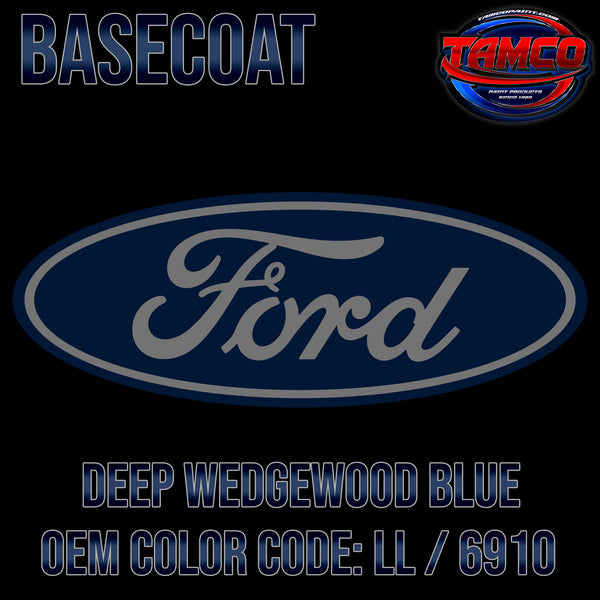 Ford Deep Wedgewood Blue | LL / 6910 | 1999-2003 | OEM Basecoat