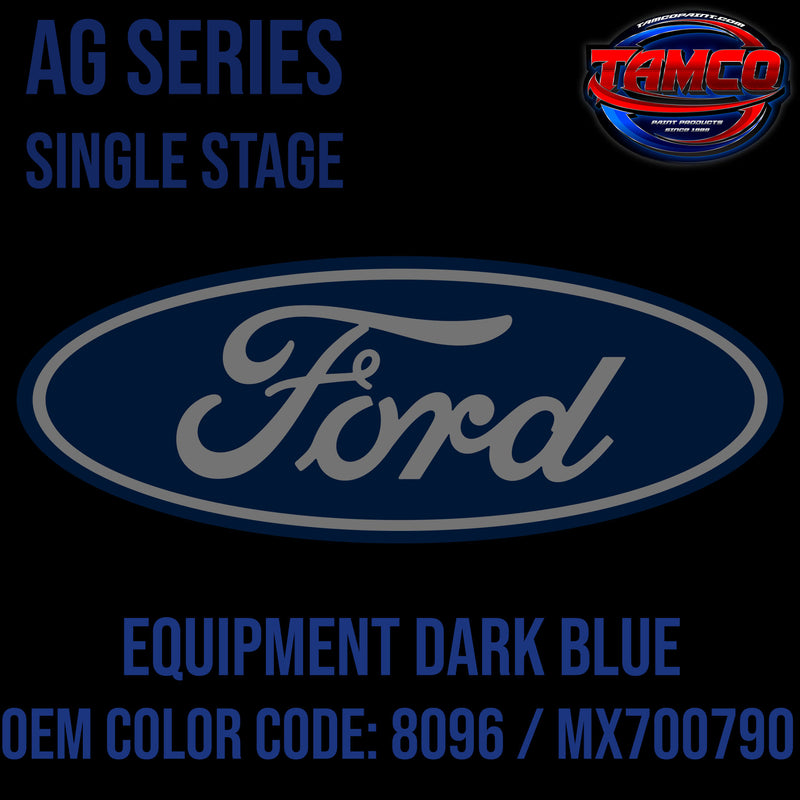 Ford Equipment Dark Blue | 8096 / MX700790 | OEM High Impact Single Stage