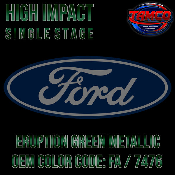 Ford Eruption Green Metallic | FA / 7476 | 2022 | OEM High Impact Single Stage