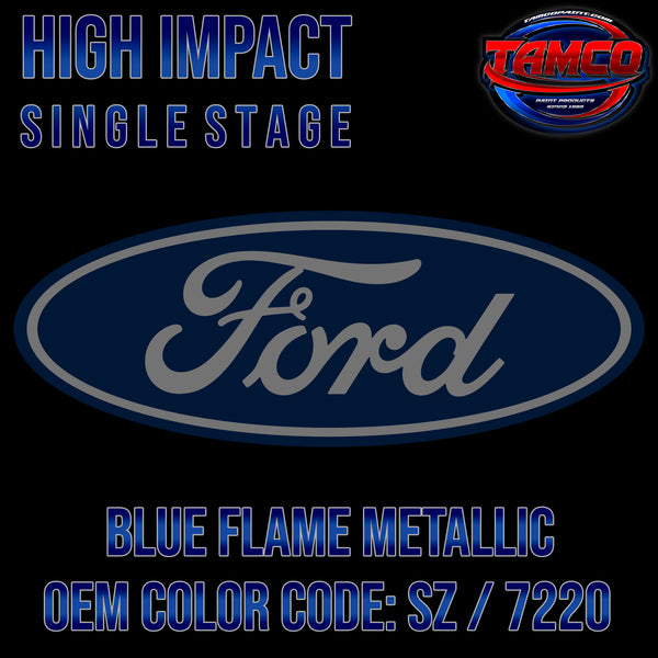 Ford Flame Blue | SZ / 7220 | 2009-2016 | OEM High Impact Single Stage