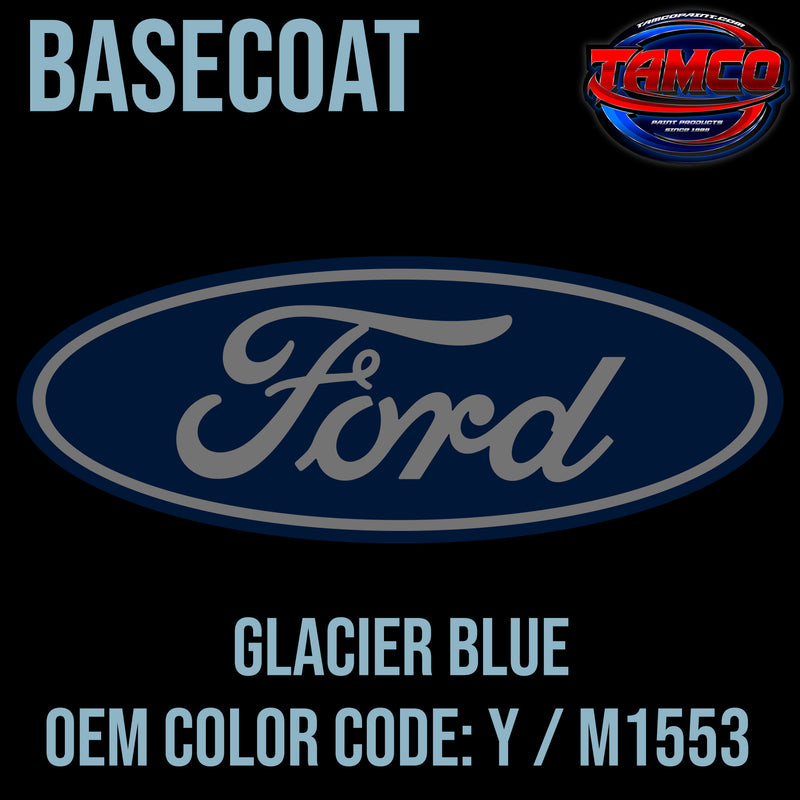 Ford Glacier Blue | Y / M1553 | 1963 | OEM Basecoat
