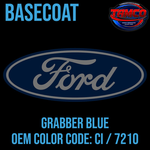 Ford Grabber Blue | CI / 7210 | 2010-2017 | OEM Basecoat