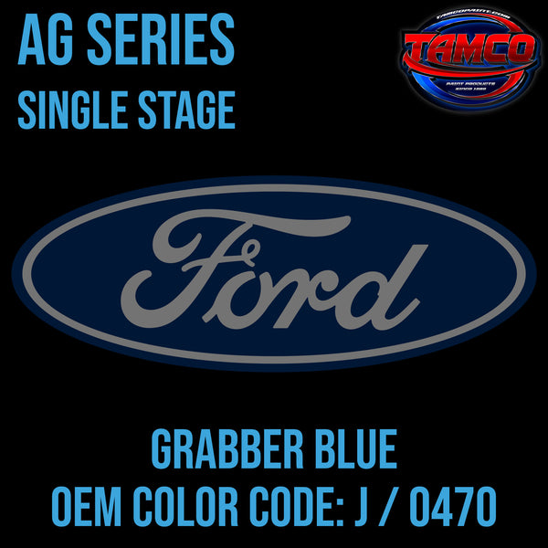 Ford Grabber Blue J / 3F / 0470 / 3657 | 1969-1989 | OEM AG Series Single Stage
