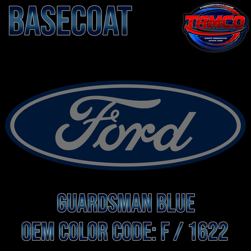 Ford Guardsman Blue | F / 1622 | 1964 | OEM Basecoat
