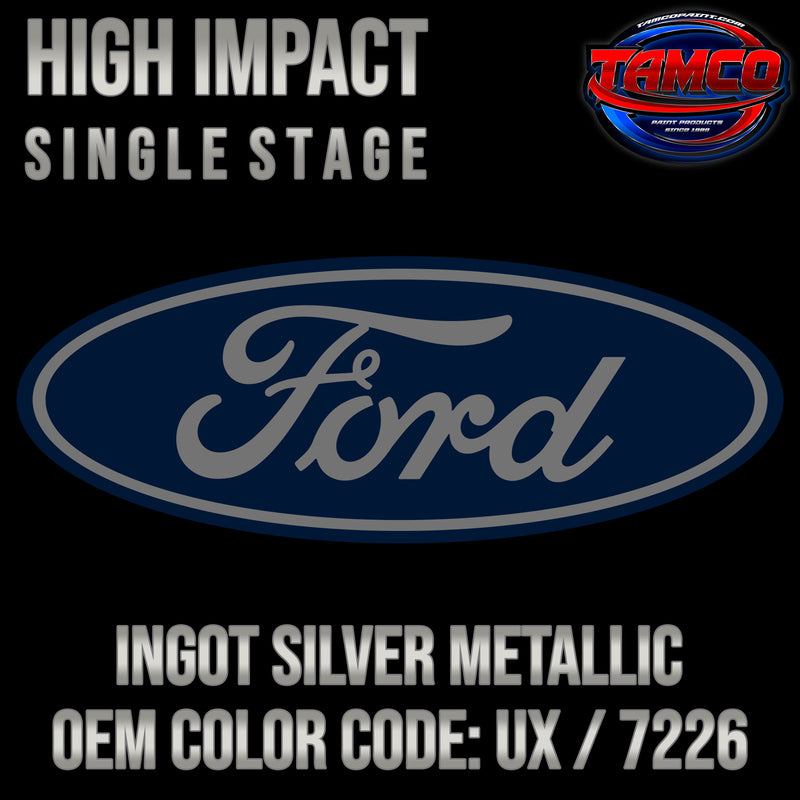 Ford Ingot Silver Metallic | UX / 7226 | 2010-2022 | OEM High Impact Single Stage