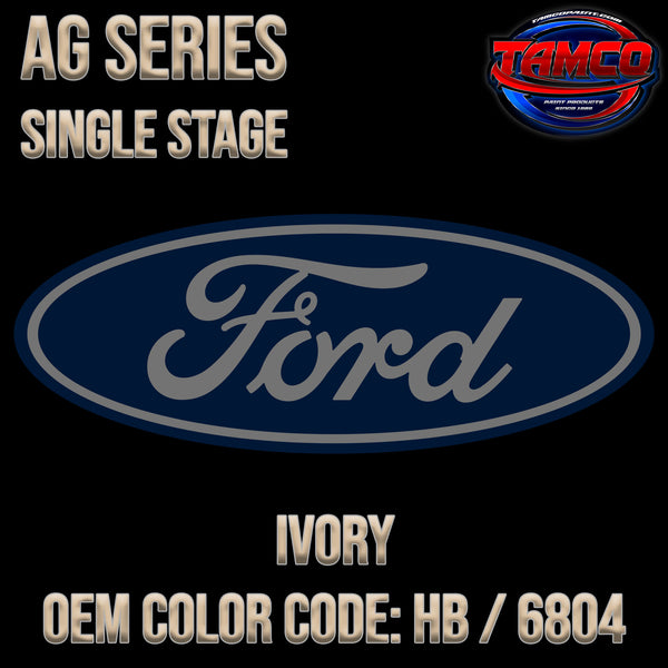 Ford Ivory | HB / 6804 | 1996-1997 | OEM AG Series Single Stage