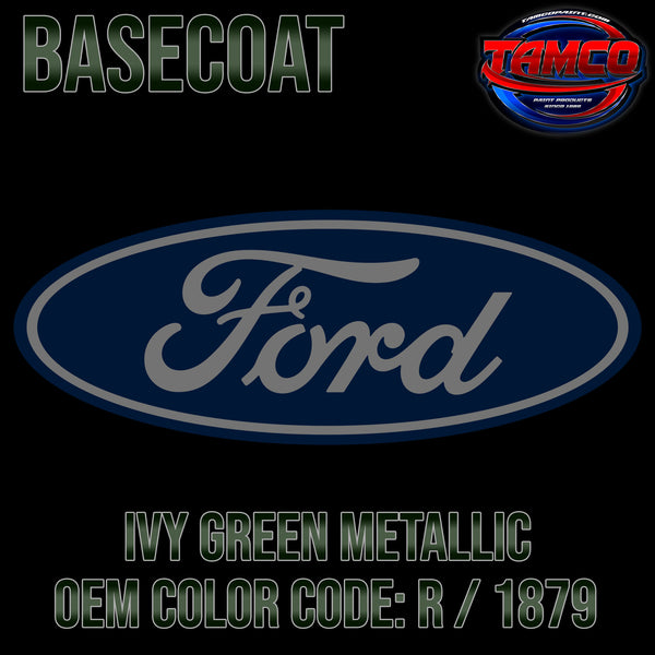 Ford Ivy Green Metallic | R / 1879 | 1965-1966 | OEM Basecoat