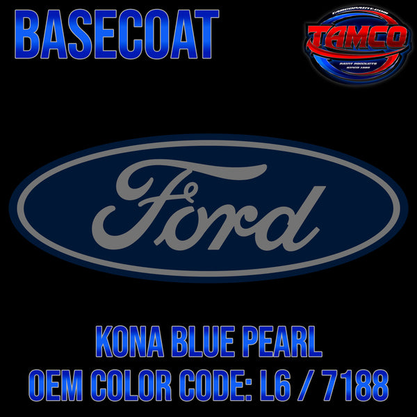 Ford Kona Blue Pearl | L6 / 7188 | 2010-2020 | OEM Basecoat