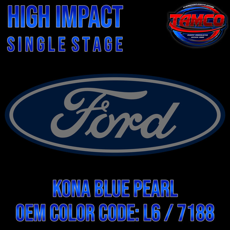 Ford Kona Blue Pearl | L6 / 7188 | 2010-2020 | OEM High Impact Single Stage
