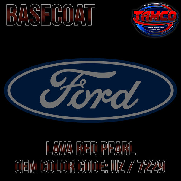 Ford Lava Red Pearl | UZ / 7229 | 2010-2012 | OEM Basecoat