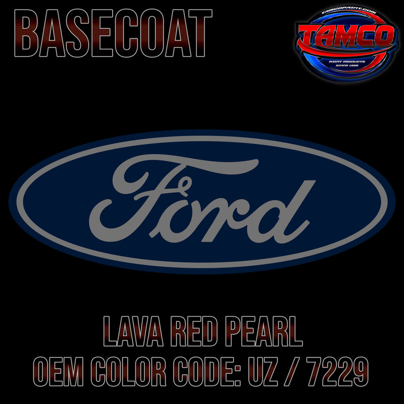 Ford Lava Red Pearl | UZ / 7229 | 2010-2012 | OEM Basecoat