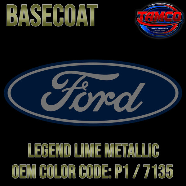 Ford Legend Lime Metallic | P1 / 7135 | 2005-2006 | OEM Basecoat